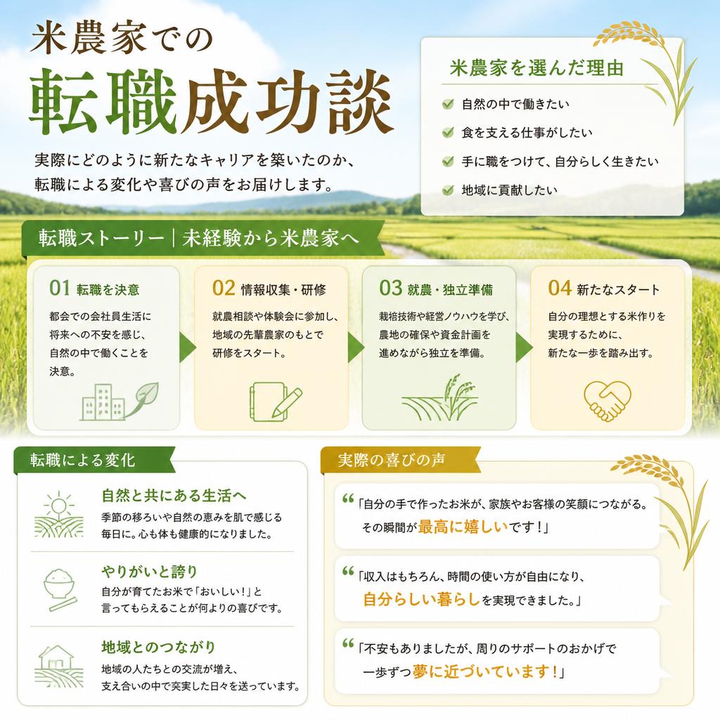 転職成功談：新たな道を切り開く