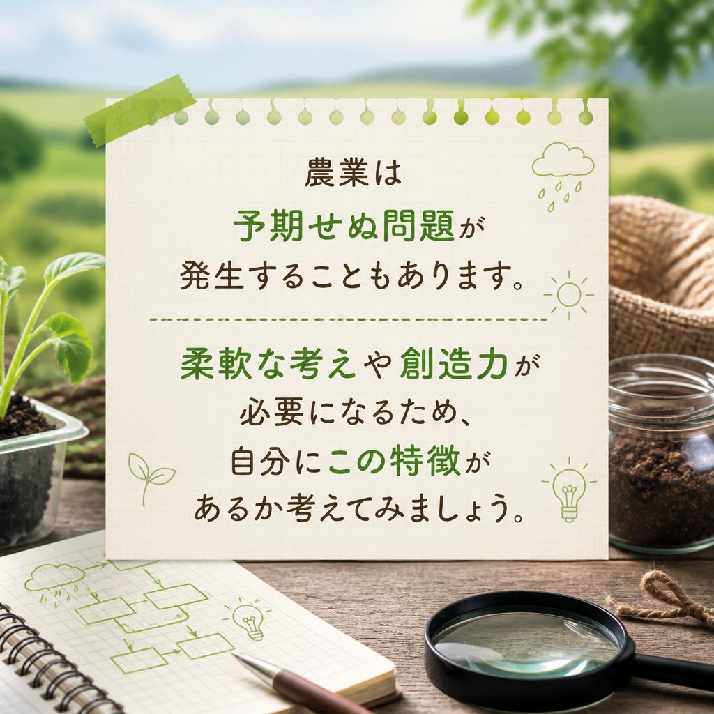 特徴3：柔軟な働きかけと創造力